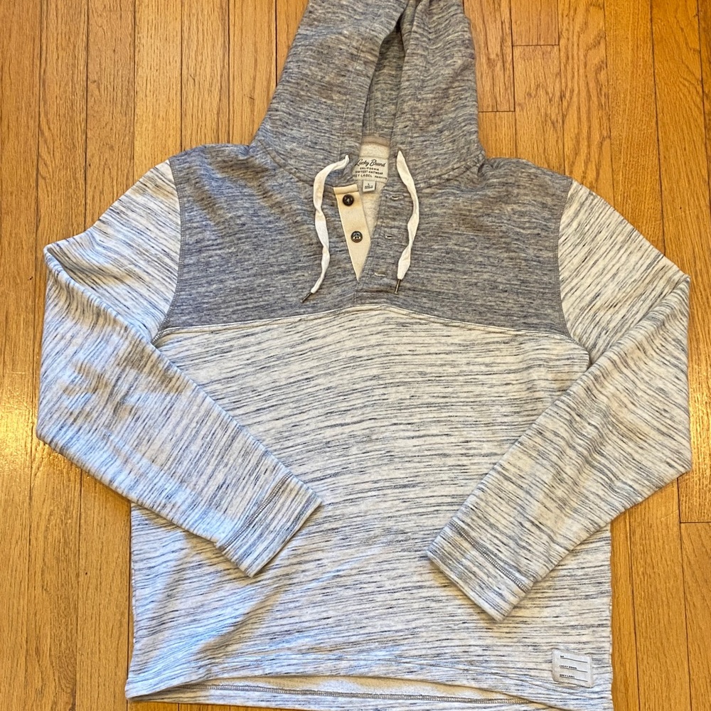Lucky brand hooded pullover